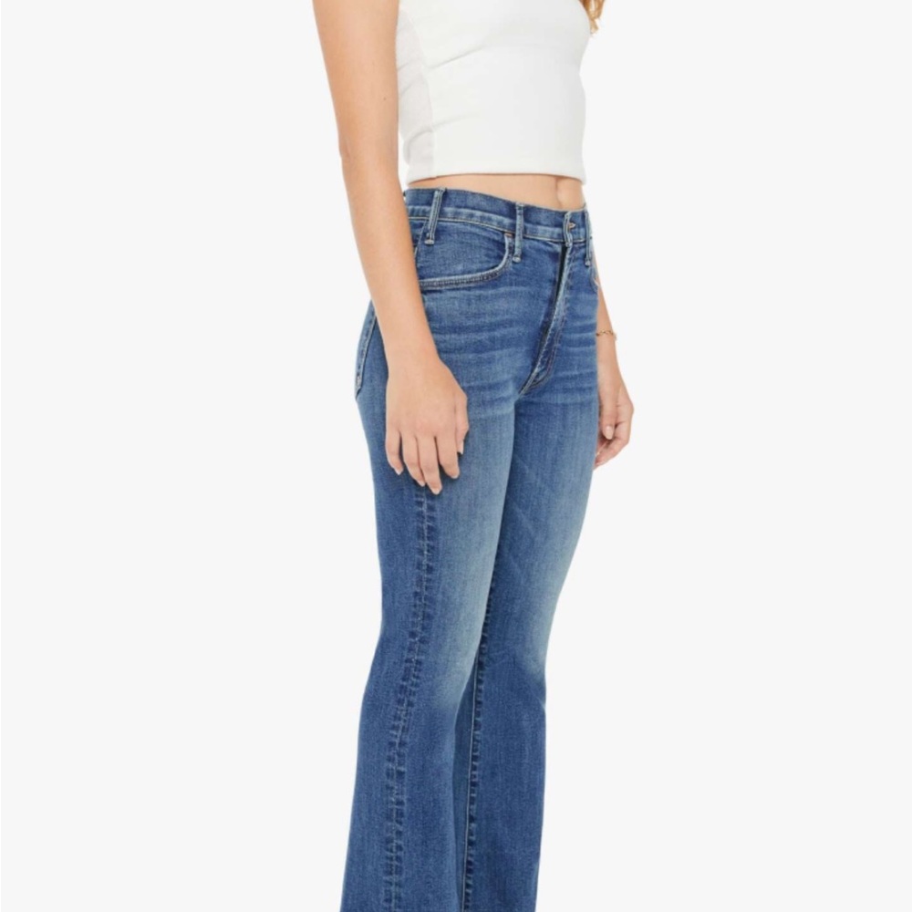 MOTHER Hustler Ankle Fray in Girl Crush